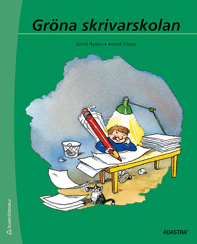 Omslag: Gröna skrivarskolan