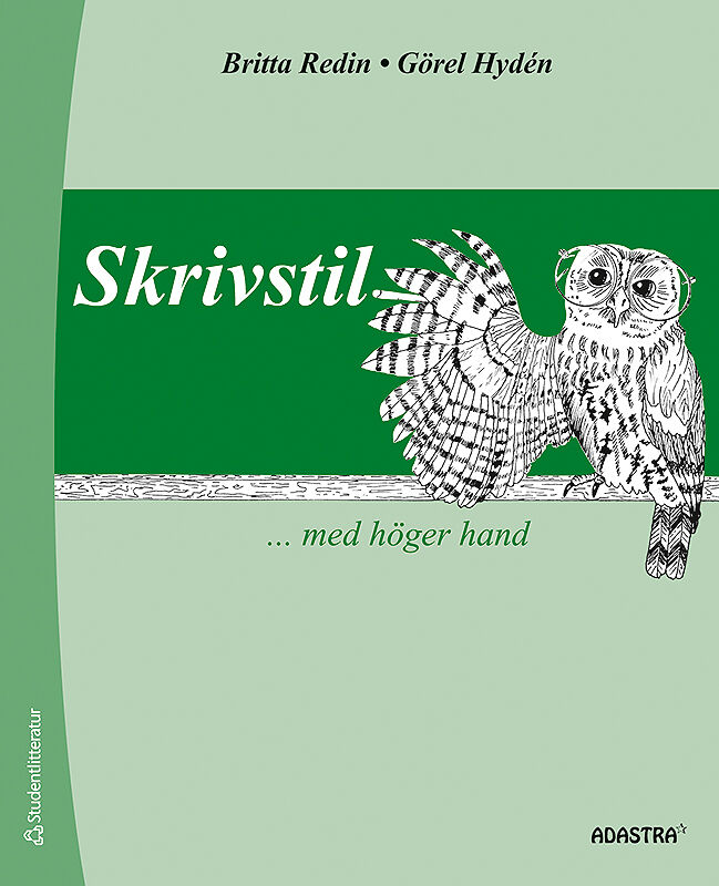 Omslag: Skrivstil ... med höger hand