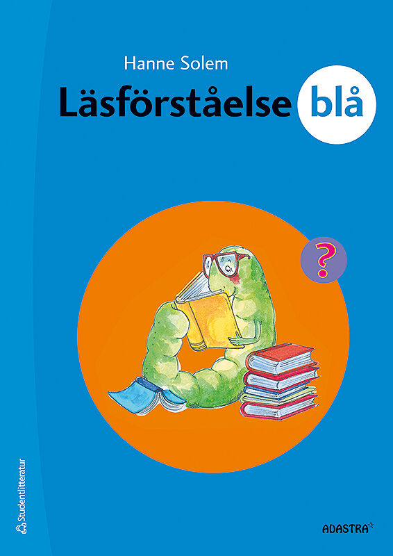 Omslag: Läsförståelse Blå