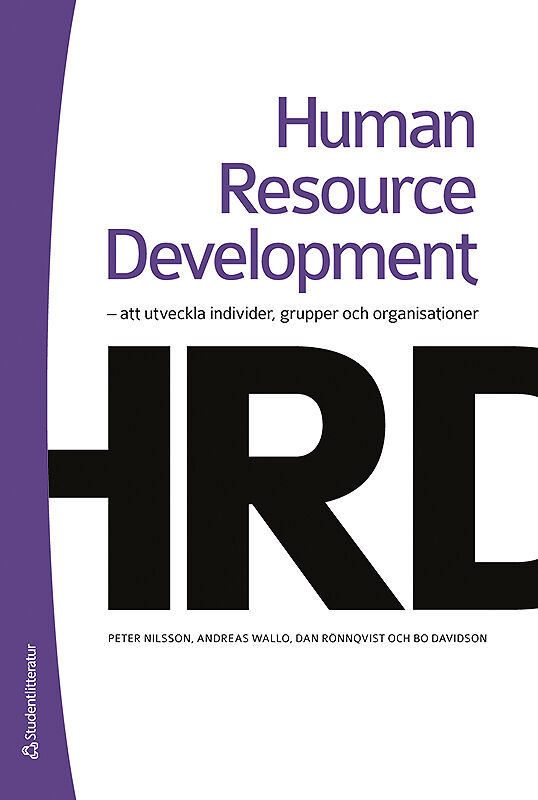 Omslag: Human resource development : att utveckla individer, grupper och organisationer