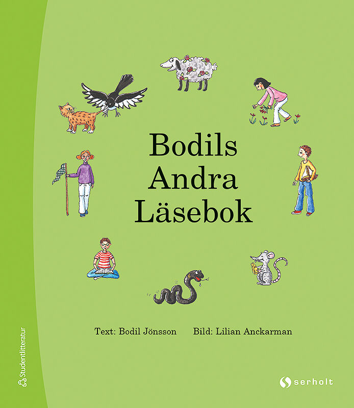 Omslag: Bodils Andra Läsebok