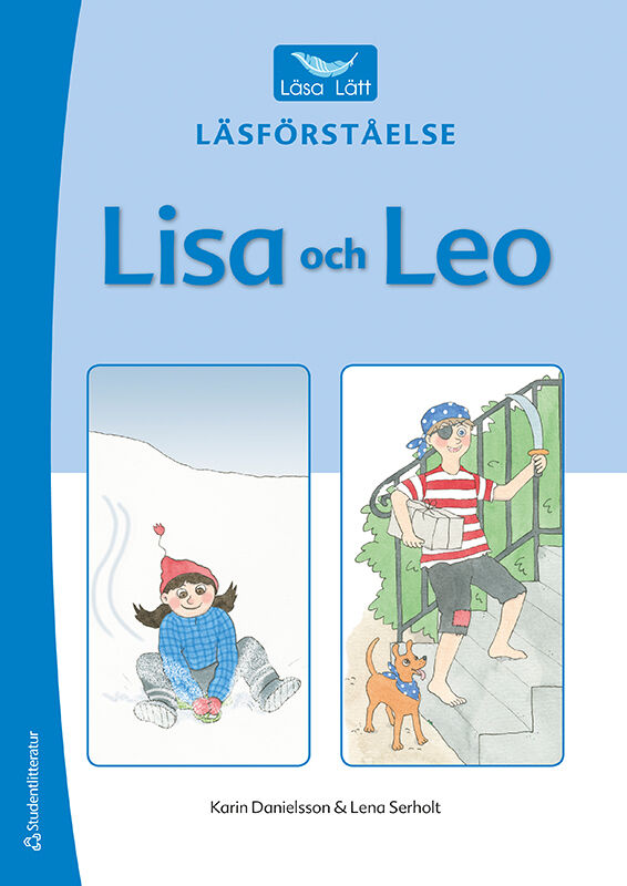 Omslag: Läsa Lätt Läsförståelse Lisa och Leo