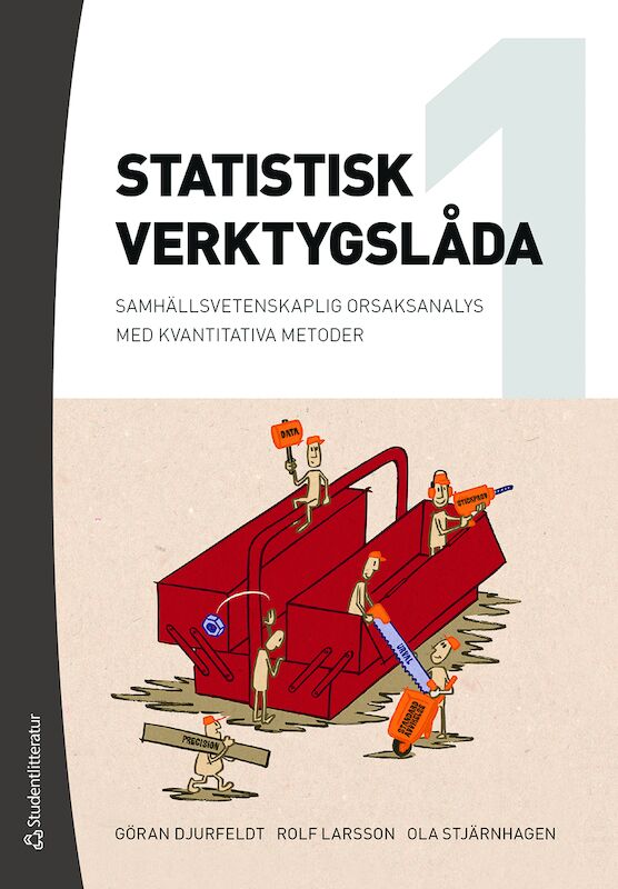Omslag: Statistisk verktygslåda 1 : samhällsvetenskaplig orsaksanalys med kvantitativa metoder