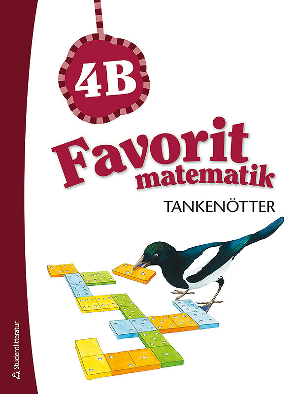 Omslag: Favorit matematik Tankenötter 4B, 5-pack