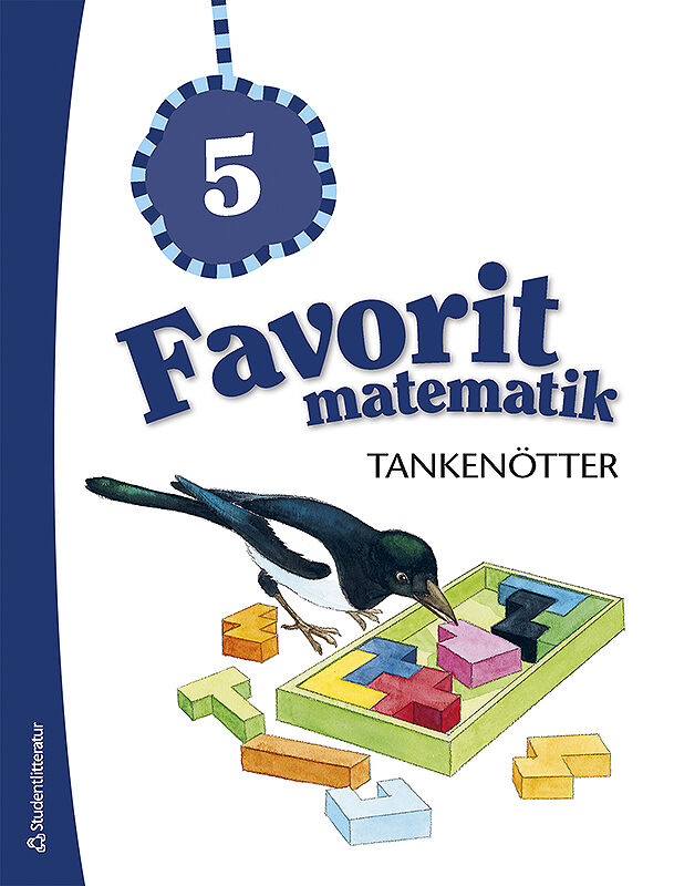 Omslag: Favorit matematik Tankenötter 5, 5-pack