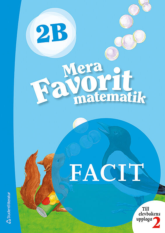 Omslag: Mera Favorit matematik 2B Facit till uppl. 2, 5-pack