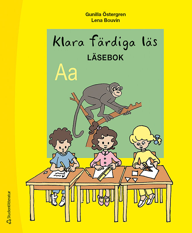 Omslag: Klara färdiga läs Läsebok