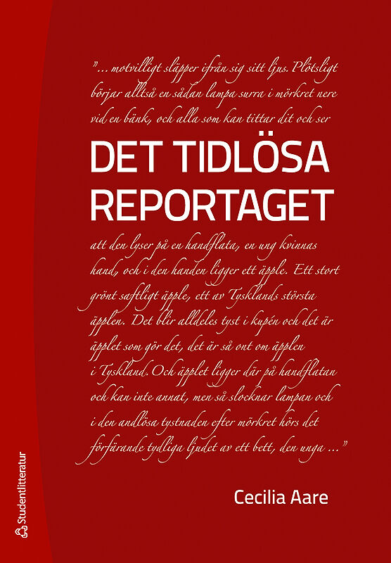 Omslag: Det tidlösa reportaget