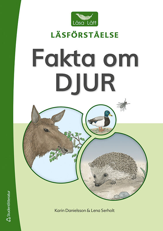 Omslag: Läsa Lätt Läsförståelse Fakta om djur