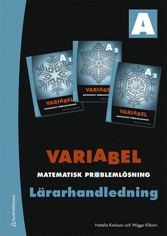 Omslag: Variabel A Lärarpaket - Tryckt bok + Digital lärarlicens 36 mån - Matematisk problemlösning