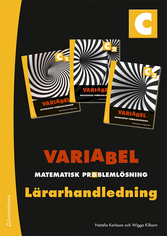 Omslag: Variabel C Lärarpaket - Tryckt bok + Digital lärarlicens 36 mån - Matematisk problemlösning