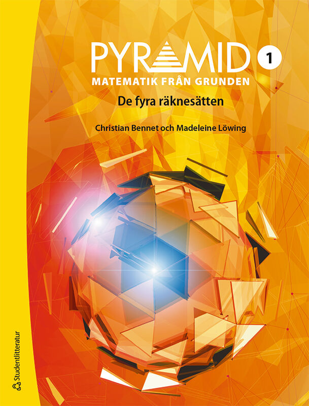 Omslag: Pyramid 1 - Digitalt + Tryckt - Matematik från grunden - De fyra räknesätten