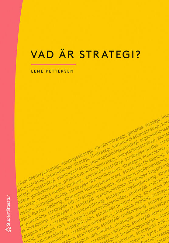 Omslag: Vad är strategi?
