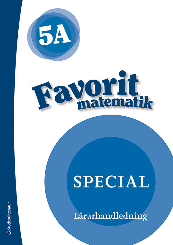 Omslag: Favorit matematik 5A Special Lärarpaket - Tryckt + Digital lärarlicens 36 mån