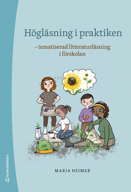 Omslag: Högläsning i praktiken : tematiserad litteraturläsning i förskolan