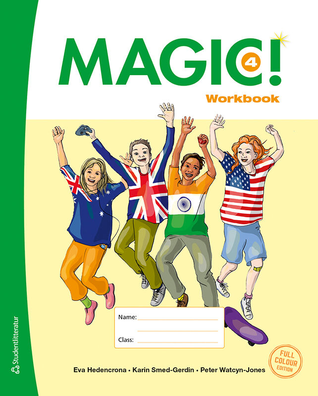 Omslag: Magic! 4 Workbook - Tryckt bok (10-pack) -