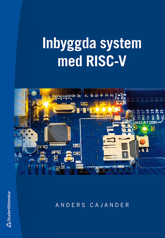 Omslag: Inbyggda system med RISC-V