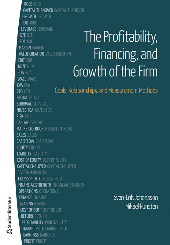 Omslag: The profitability, financing and growth of the firm : goals, relationships, and measurement methods