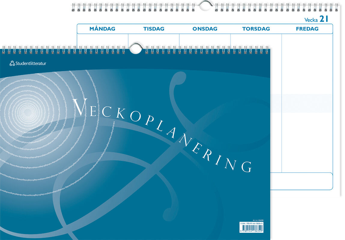 Omslag: Veckoplanering