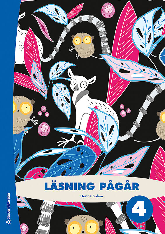 Omslag: Läsning pågår 4 Elevpaket - Tryckt bok + Digital elevlicens 36 mån
