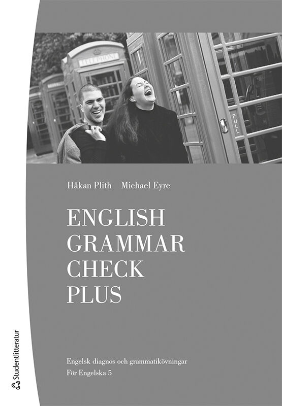 Omslag: English Grammar Check Plus Elevhäfte - Tryckt (10-p) + Digital elevlicens 12 mån