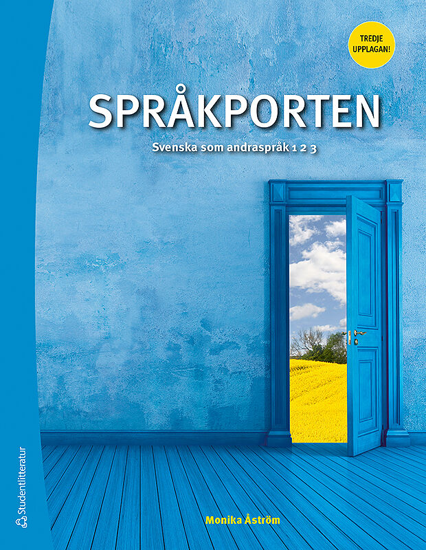 Omslag: Språkporten 1, 2, 3 Elevpaket - Tryckt bok + Digital elevlicens 36 mån - Svenska som  andraspråk 1, 2 och 3, tredje upplagan