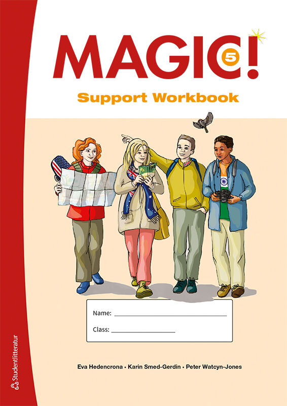 Omslag: Magic! 5 Support Workbook - Tryckt bok + Digital elevlicens 12 mån