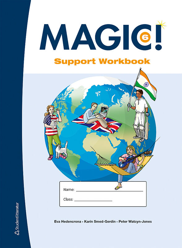 Omslag: Magic! 6 Support Workbook - Tryckt bok + Digital elevlicens 12 mån