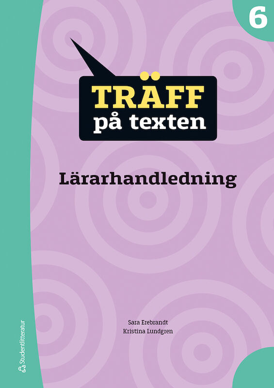 Omslag: Träff på texten 6 Lärarpaket - Tryckt bok + Digital lärarlicens 36 mån