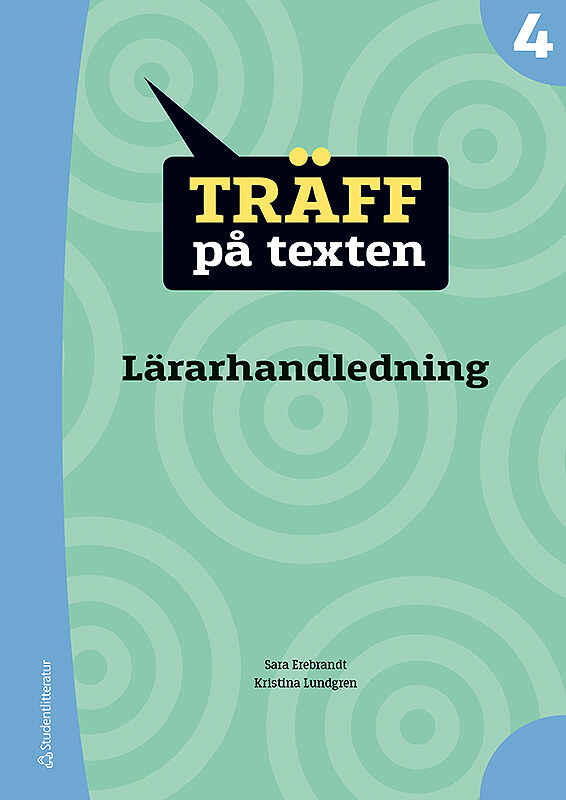 Omslag: Träff på texten 4 Lärarpaket - Tryckt bok + Digital lärarlicens 36 mån