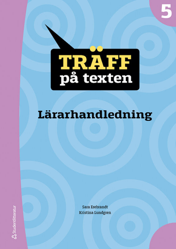 Omslag: Träff på texten 5 Lärarpaket - Tryckt bok + Digital lärarlicens 36 mån