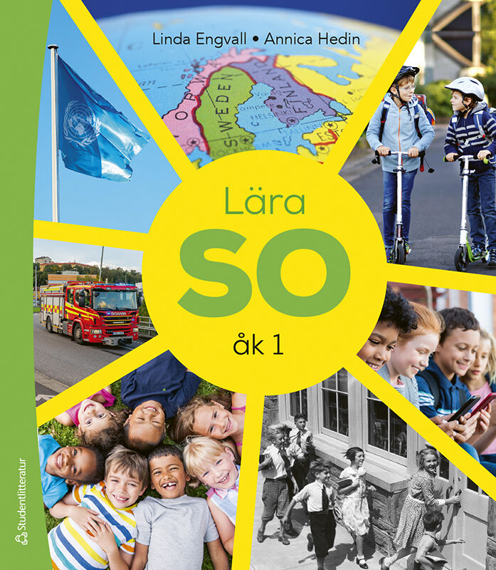Omslag: Lära SO åk 1 Grundbok - Tryckt bok + Digital elevlicens 36 mån
