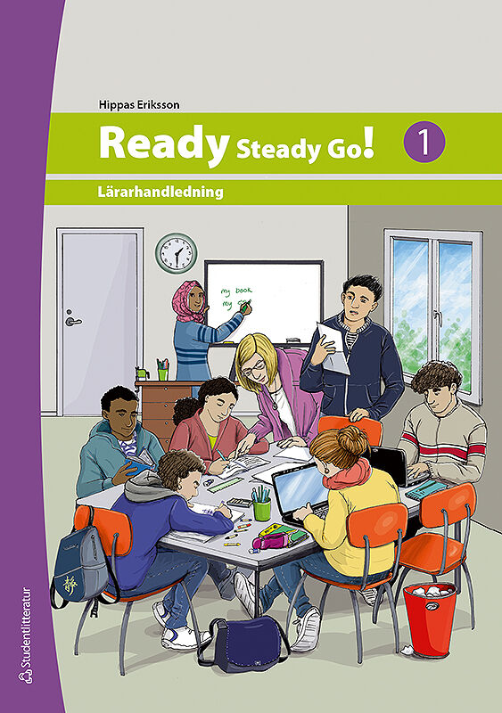 Omslag: Ready Steady Go! 1 Lärarpaket - Tryckt bok + Digital lärarlicens 36 mån