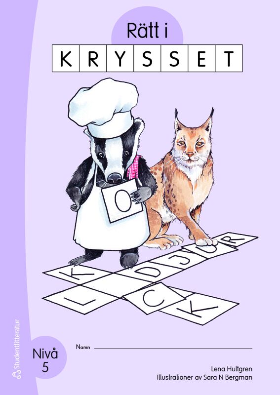 Omslag: Rätt i krysset Nivå 5 (5-pack)