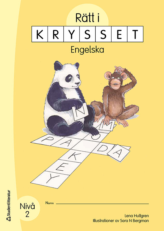 Omslag: Rätt i krysset Engelska Nivå 2 (5-pack)