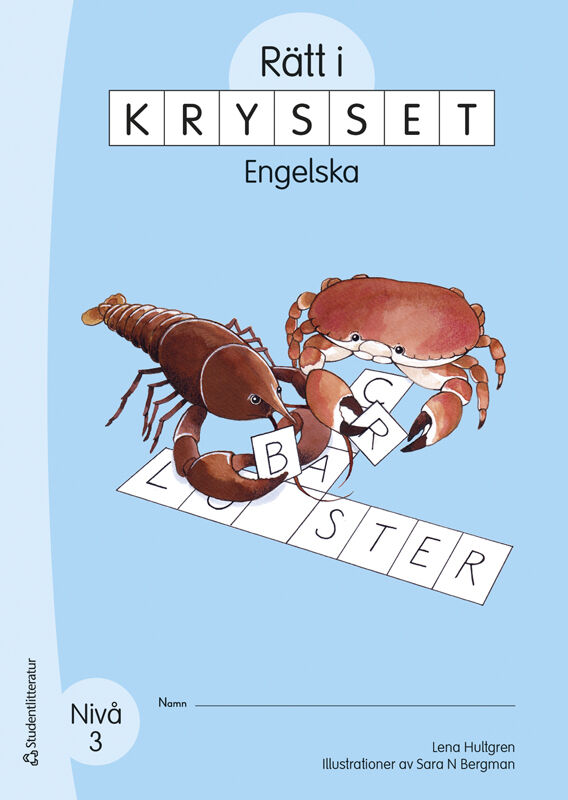 Omslag: Rätt i krysset Engelska Nivå 3 (5-pack) - Nivå 3