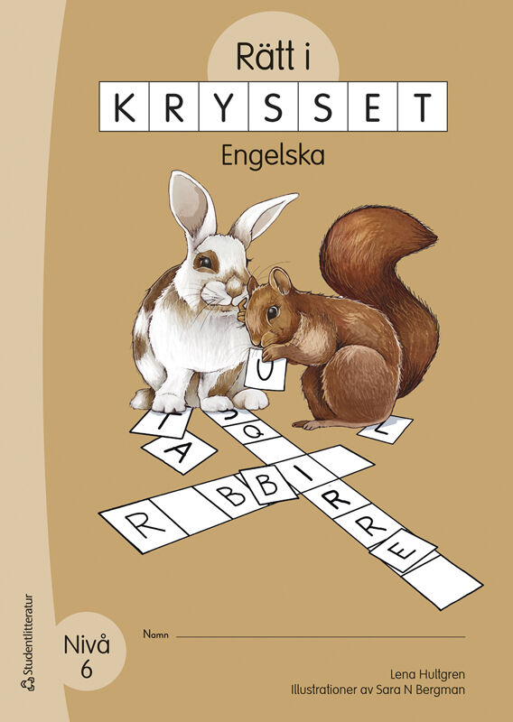 Omslag: Rätt i krysset Engelska Nivå 6 (5-pack) - Nivå 6