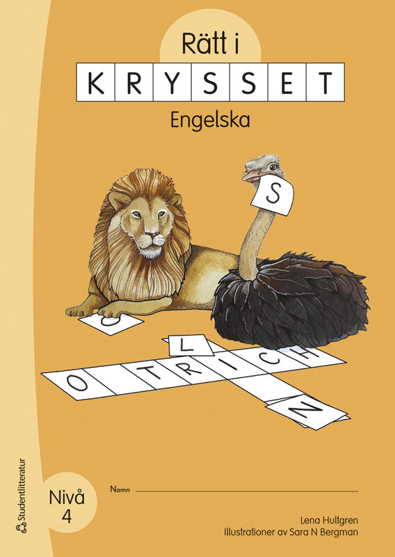 Omslag: Rätt i krysset Engelska Nivå 4 (5-pack)