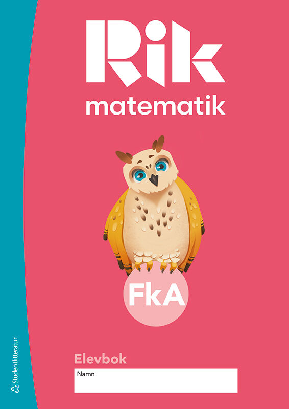 Omslag: Rik matematik Fk A Elevbok