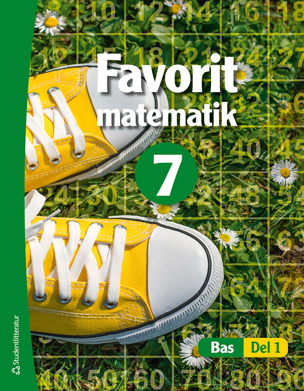 Omslag: Bas Favorit matematik 7 Elevpaket - Tryckt bok + Digital elevlicens 12 mån