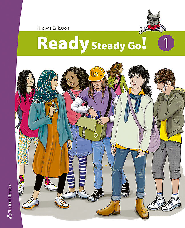 Omslag: Ready Steady Go! 1 Elevpaket - Tryckt bok + Digital elevlicens 12 mån