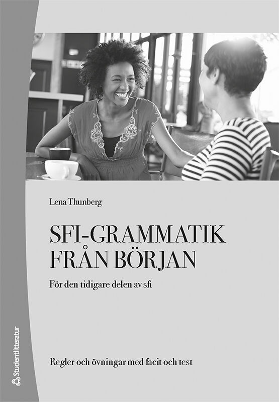Omslag: Sfi-grammatik från början (10-pack) Elevpaket - Tryckt bok + Digital elevlicens - För den tidigare delen av sfi
