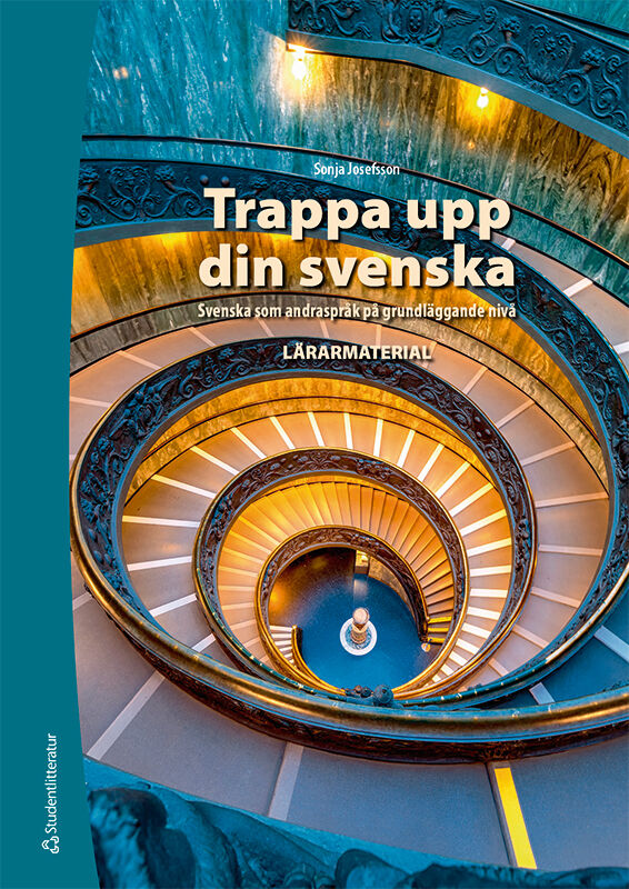 Omslag: Trappa upp din svenska Lärarpaket - Tryckt bok + Digital lärarlicens 36 mån - Grundläggande sva