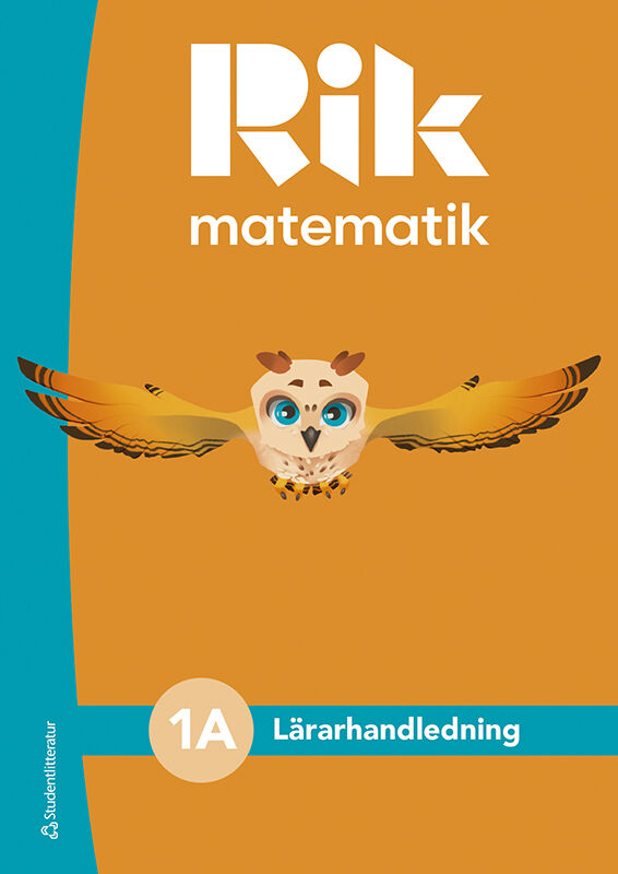 Omslag: Rik matematik 1A Lärarpaket - Tryckt bok + Digital lärarlicens 36 mån