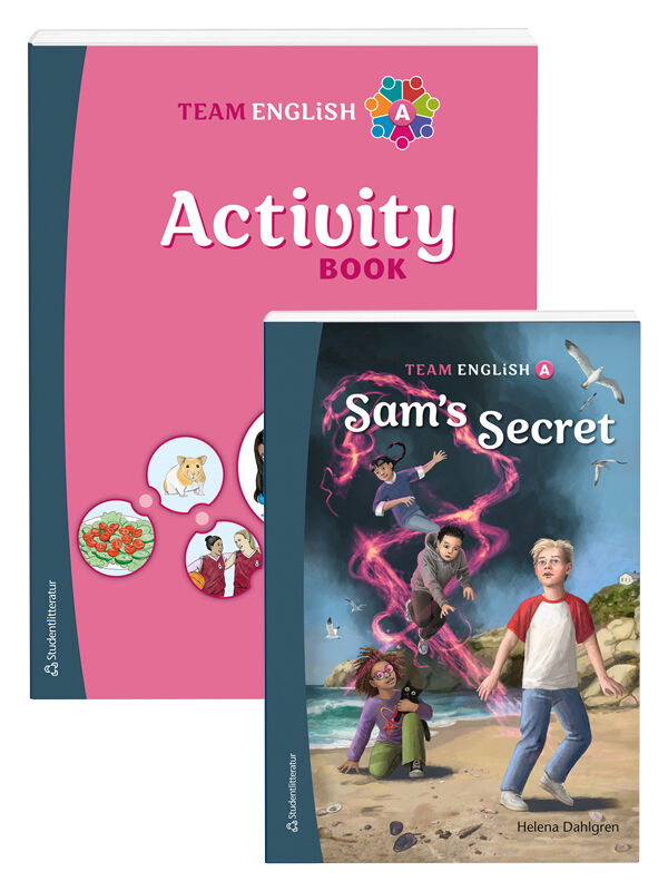 Omslag: Team English A Elevpaket - Tryckta böcker + Digital elevlicens 12 mån