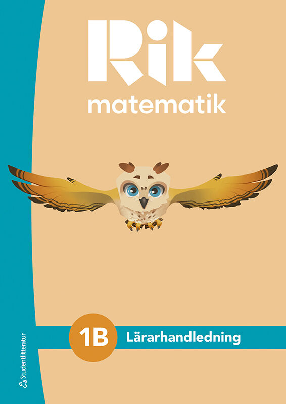 Omslag: Rik matematik 1B Lärarpaket - Tryckt bok + Digital lärarlicens 36 mån