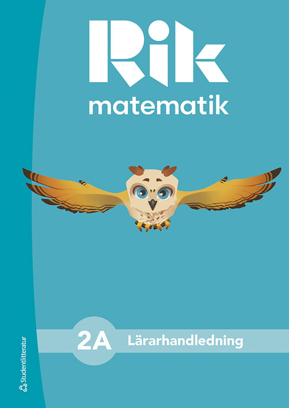 Omslag: Rik matematik 2A Lärarpaket - Tryckt bok + Digital lärarlicens 36 mån