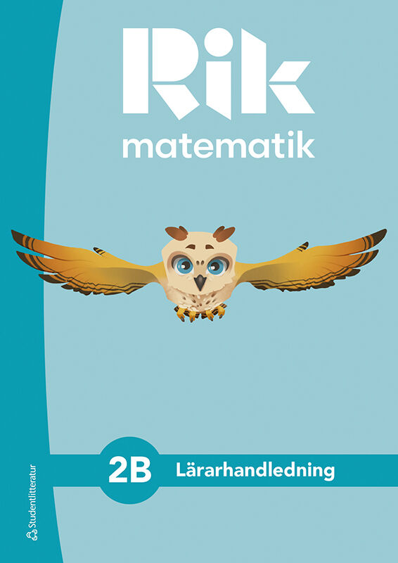 Omslag: Rik matematik 2B Lärarpaket - Tryckt bok + Digital lärarlicens 36 mån