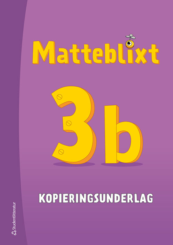 Omslag: Matteblixt 3b Kopieringsunderlag