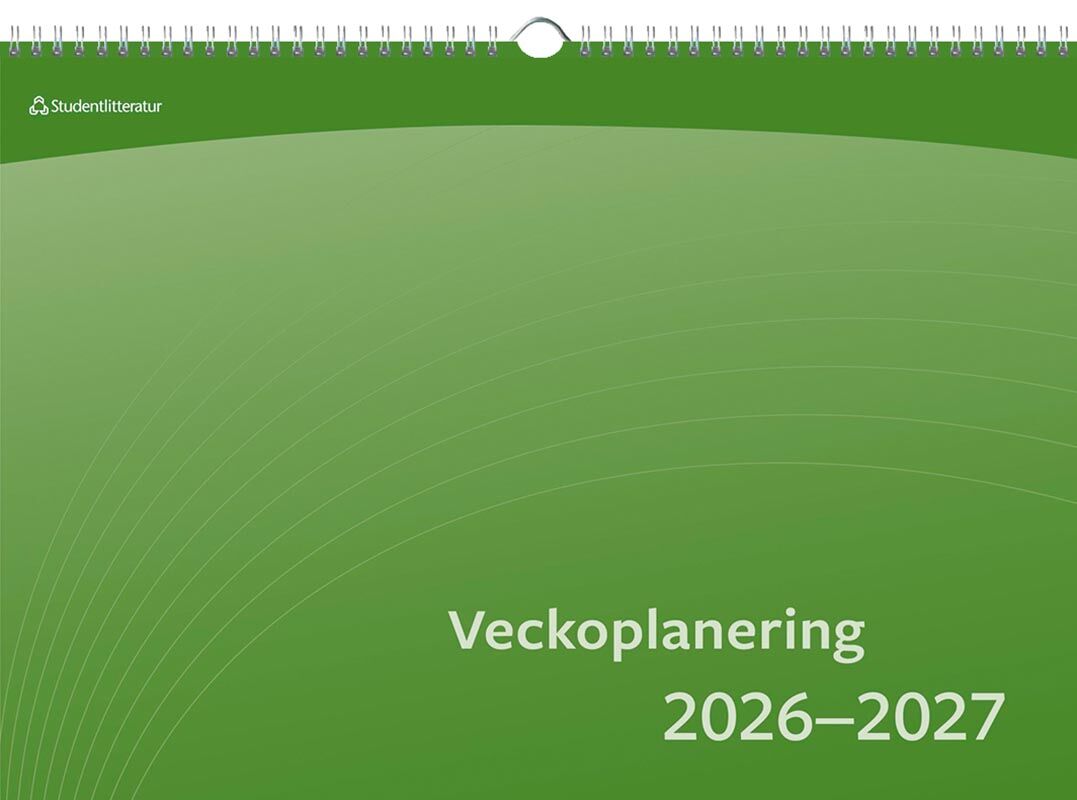 Omslag: Veckoplanering 2026/2027